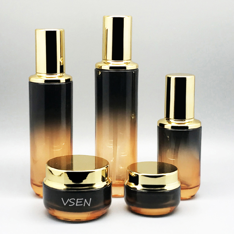 新款hth.com 紫罗兰hth.com套装瓶子定制高档玻璃(图7)